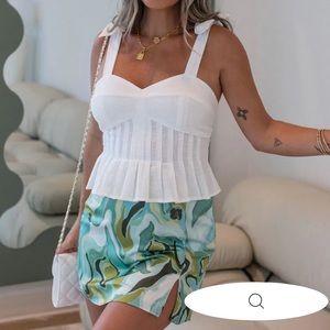 Vici collection white top